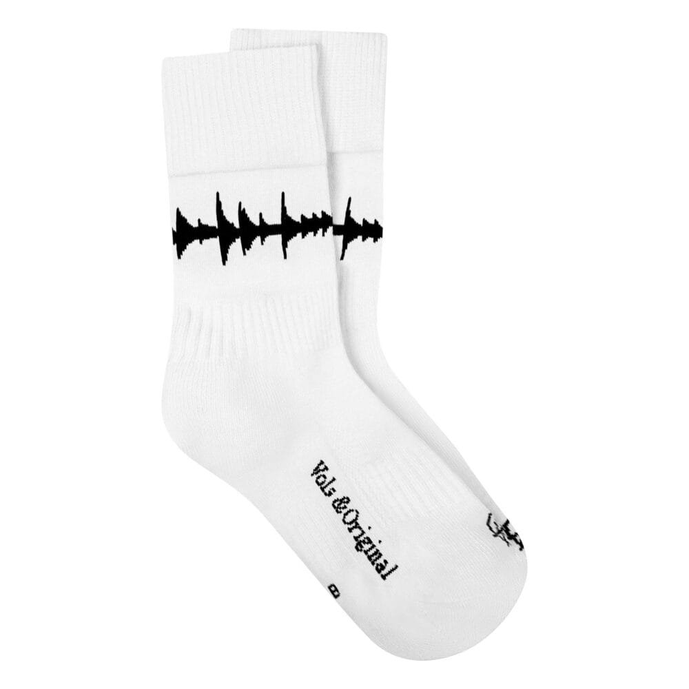 'Amen Break' Socks White 90% Cotton