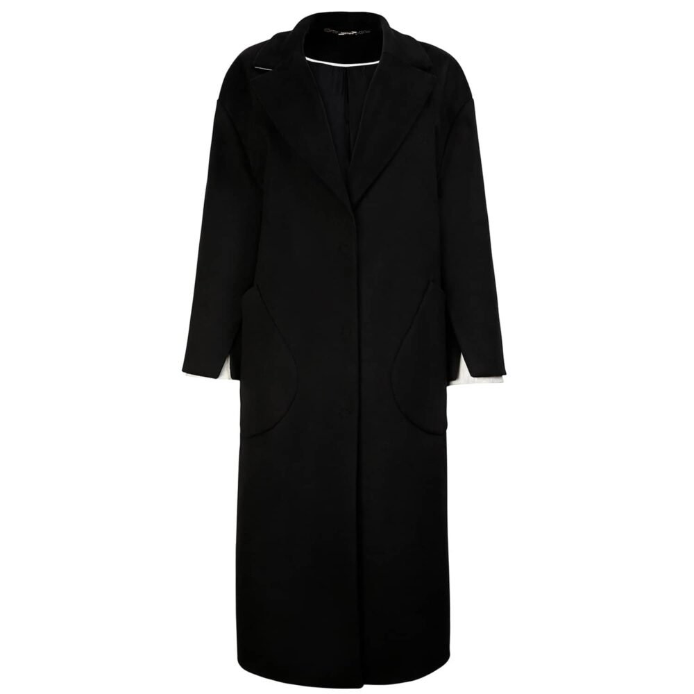 'Mono' Cashmere Oversized Coat