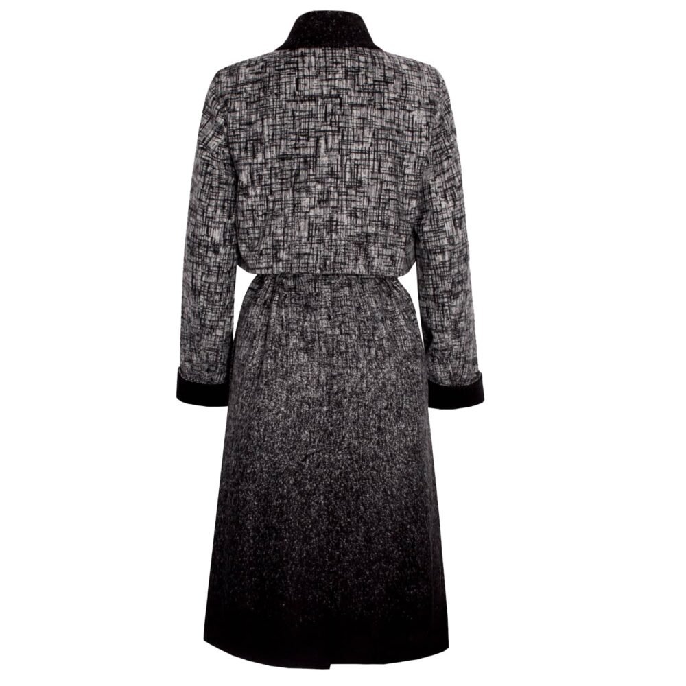 'Dezi' Wool Trench Coat - Image 2