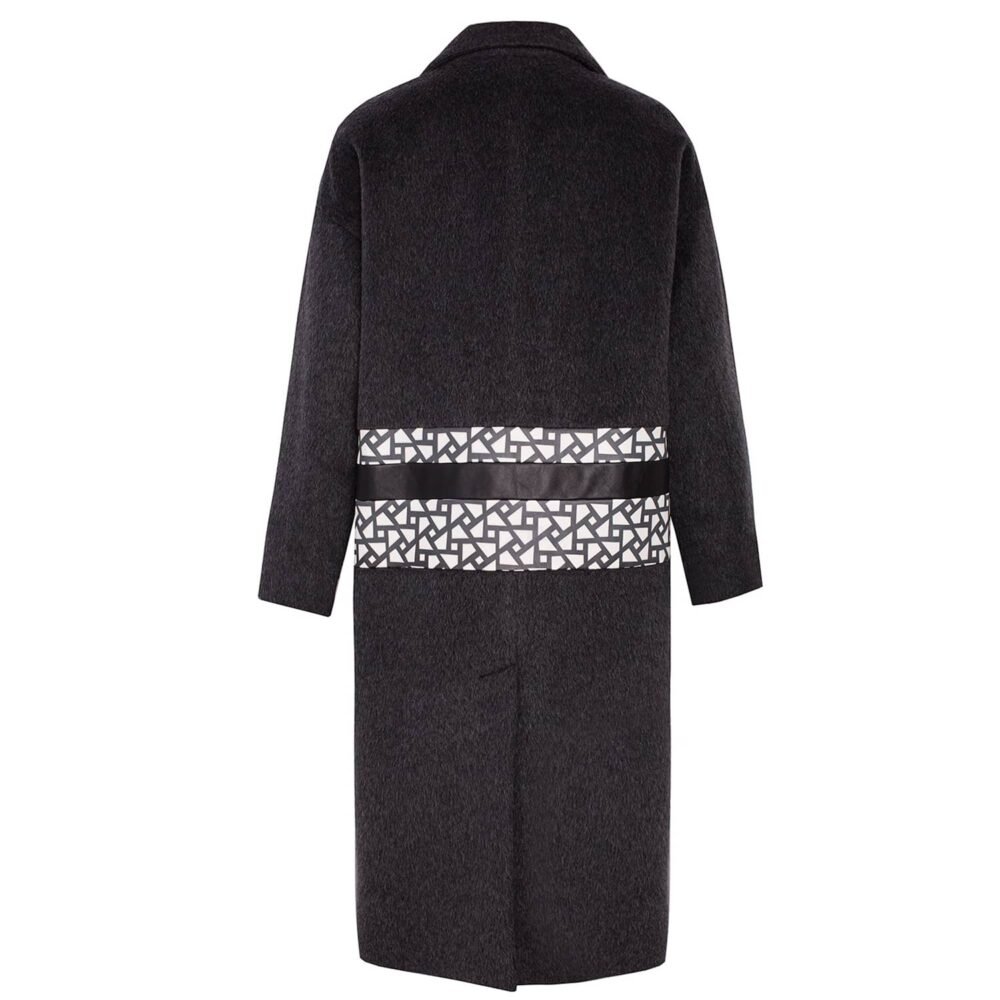 'Graffa' Cashmere Oversized Coat - Image 2