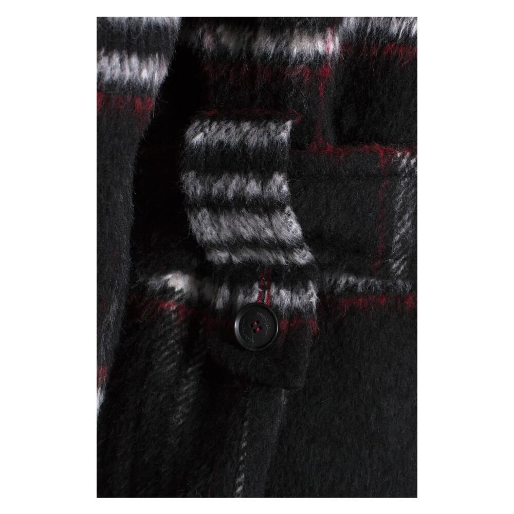 'KSU' Wool Trench Coat - Image 3