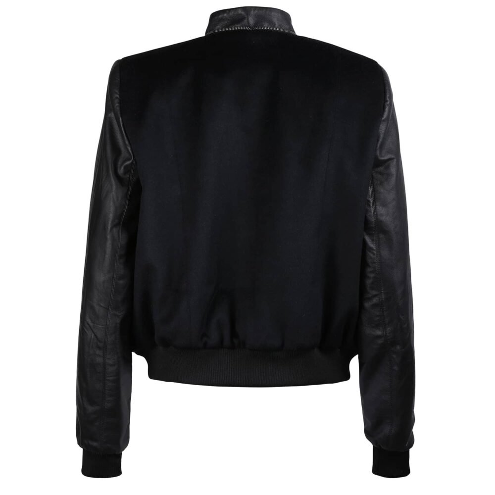 Pleated Bomber Jacket - Image 5