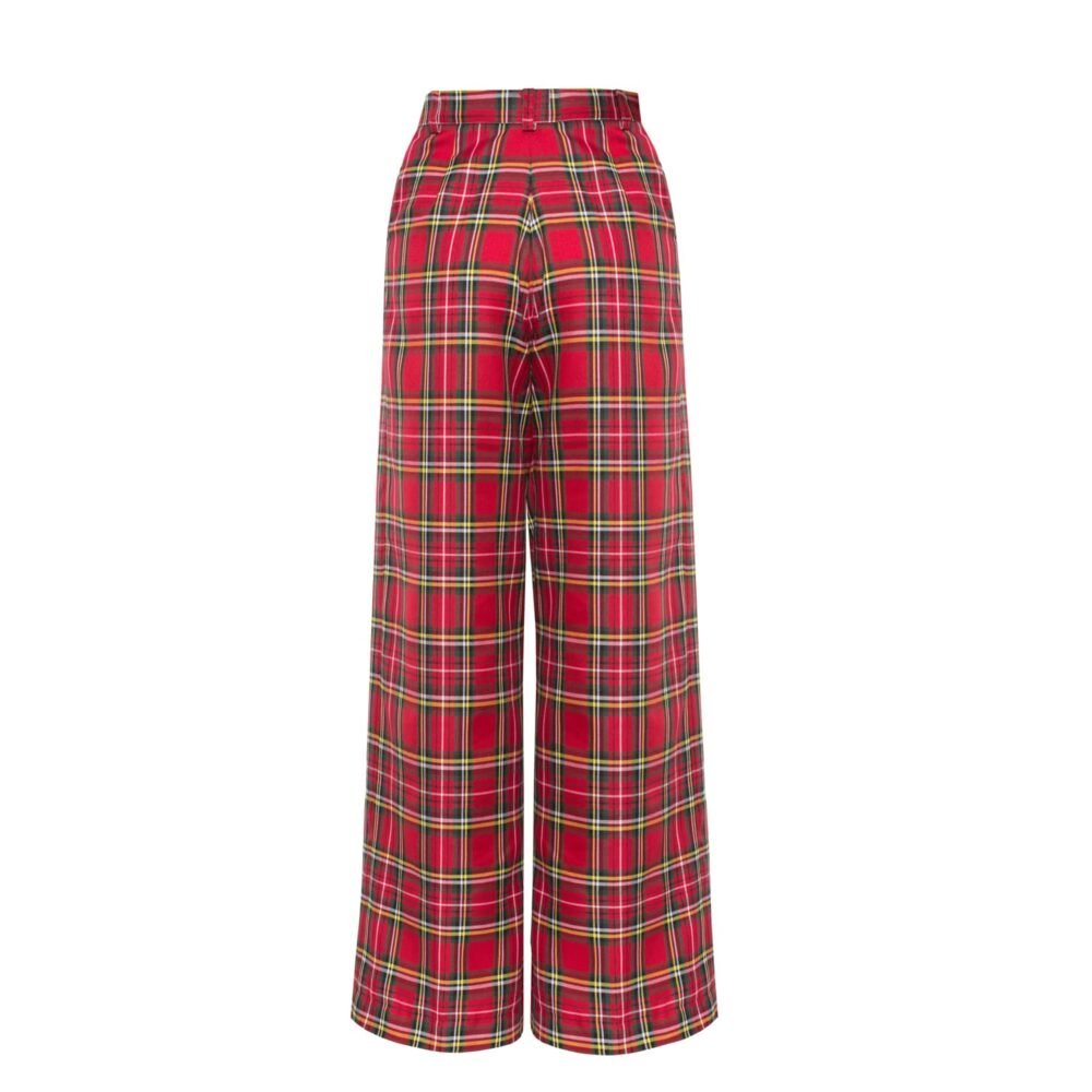 Reality Check Red high-rise trousers - Image 2