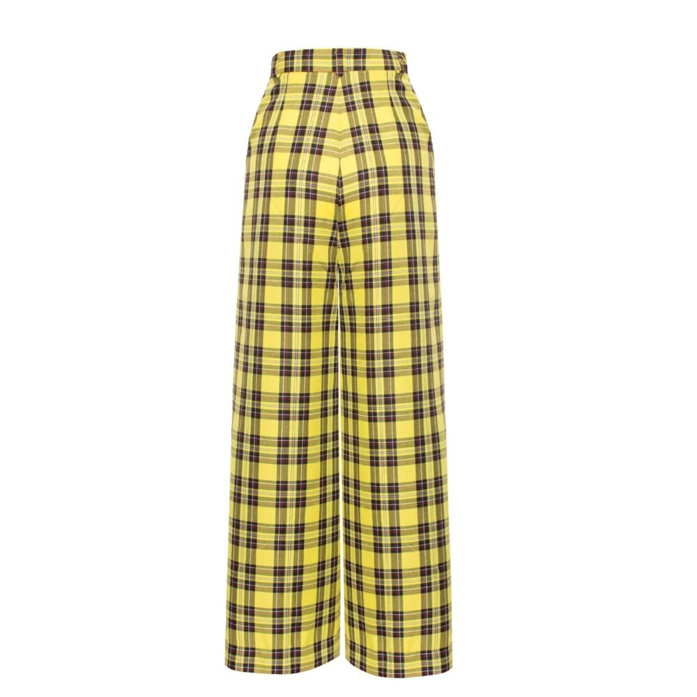 Reality Check Yellow high-rise trousers - Image 2