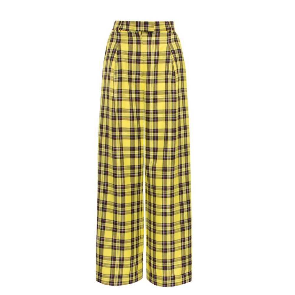 Reality Check Yellow high-rise trousers