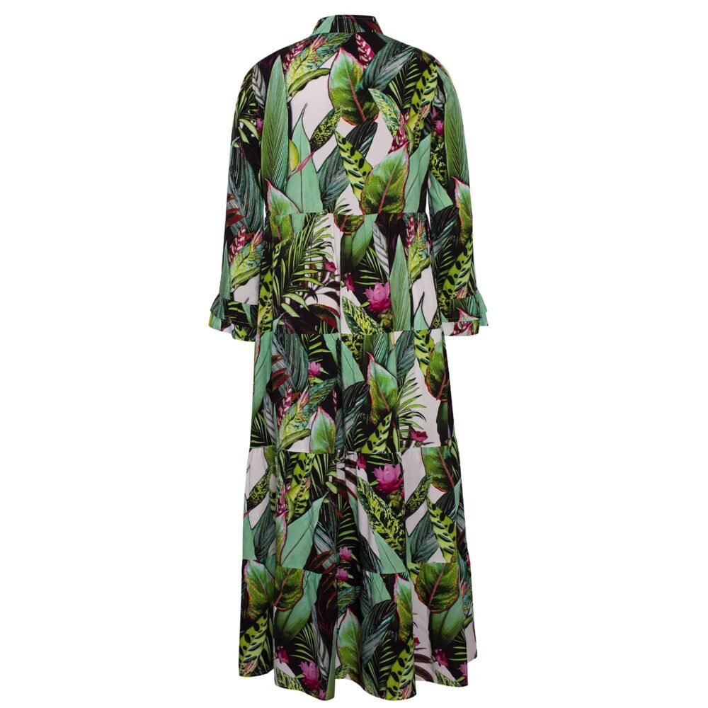 Jungle Print Maxi Dress - Image 2